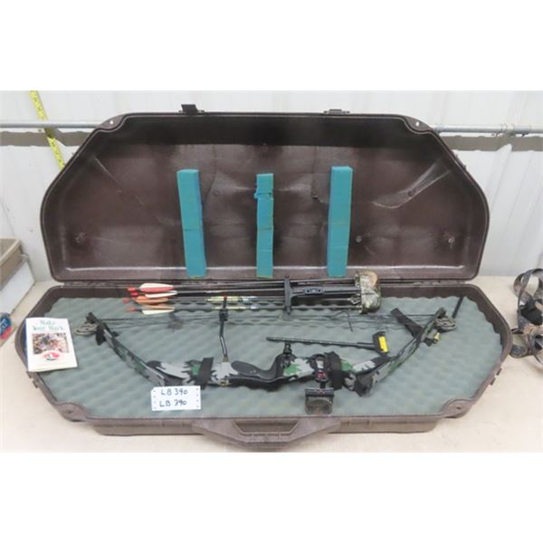 Polaris Express Game Sport Compound Bow with Hard Case