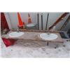 Image 1 : Double Sink Bathroom Counter Top 22.5" x 72"