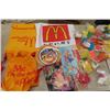 Image 2 : Large Assortment McDonalds Sealed Happy Meal Toys, Backpacks, Magazines plus more