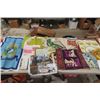 Image 1 : Nice Assortment of Linens; Towels plus more & Tourist Calendars plus more