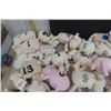 Image 2 : Huge Lot of Sert Stuffed + Numbered Sheep - Pairs of Slippers - Different Sizes