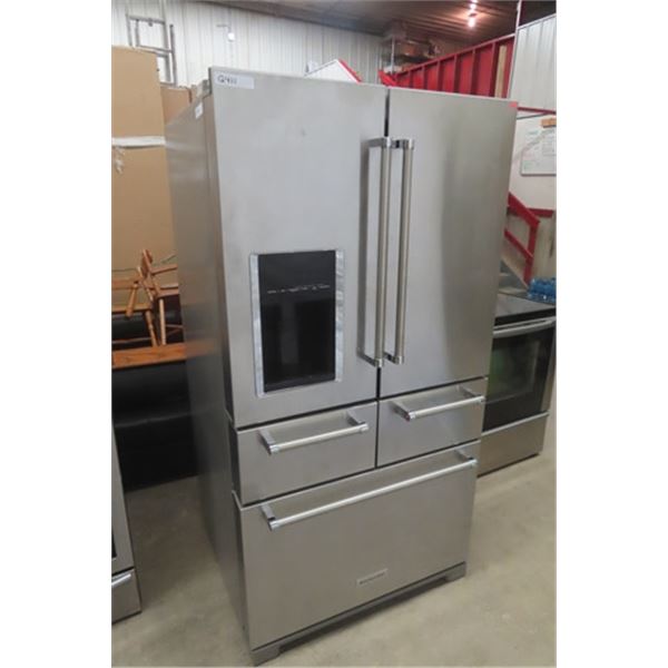 Kitchen Aid 5 Drawer Fridge/Freezer Combo with Bottom Freezer , Model 26 Cu.Ft Fridge - Pull Out Mea