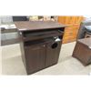 Image 1 : Ashley Furniture Standing Computer Work Station 40" t x 35.5" w x 24" d - Includes Key