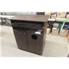 Image 2 : Ashley Furniture Standing Computer Work Station 40" t x 35.5" w x 24" d - Includes Key