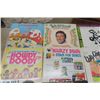 Image 2 : Assorted Records ; Bob McGrath, Romper Room, Smurfs plus others & Betty Boop Calendars