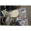 Image 2 : Crafting and Decor Items; Fake Flowers, Basket, Picture Frame - Rustic/ Country Vibe Package