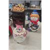 Image 2 : 6 Cookie Jars - Mix of Vintage + Modern