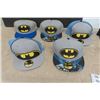 Image 2 : 9 New Era 59 Fifty Batman Fitted Hats - Brand New Never Used - Sz 7 - 7 5/8