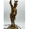 Image 2 : Solid Brass Knights Templar Figural Lamp