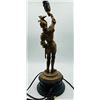 Image 6 : Solid Brass Knights Templar Figural Lamp