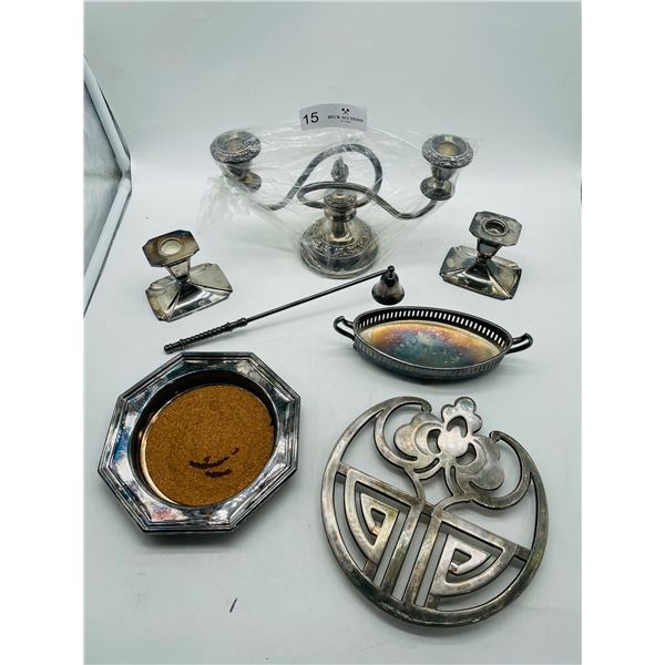Vintage Candlestick Holders and Accessories