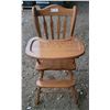 Image 1 : Oak Highchair