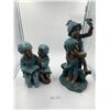 Metallic-Look Children Figurines