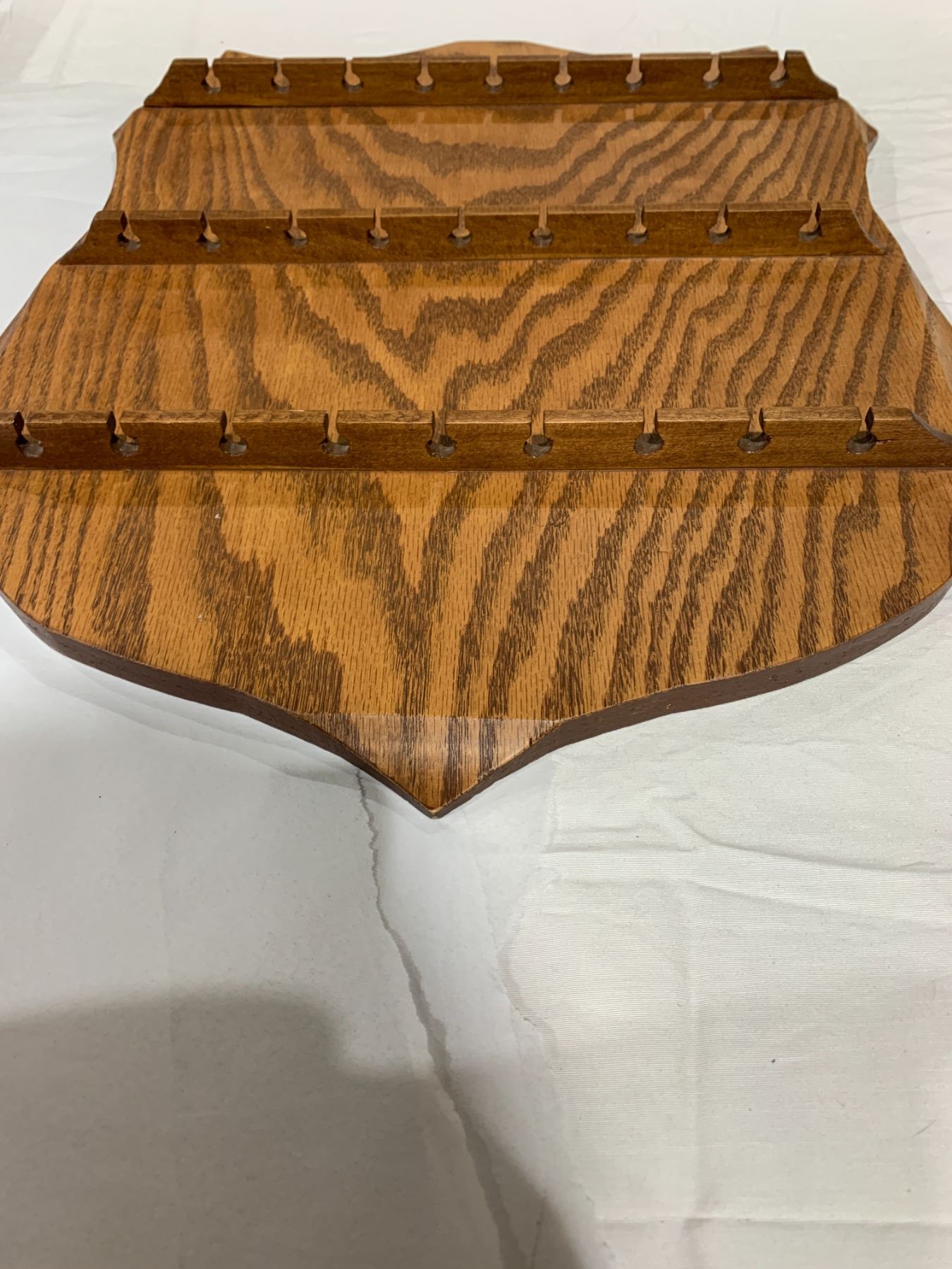 Souvenir Spoon Collecting Rack, Wooden Corner Shelving Unit, and ...