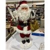 Image 1 : Animatronic and Light-Up Santa Claus Statue