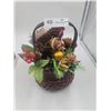Image 3 : Adorable Christmas Basket with decorations, ornaments and a 500 piece puzzle