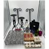 Image 1 : Assorted Decorative Candle Holders