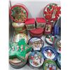 Image 2 : Assortment of Christmas Tins