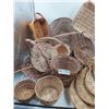 Image 3 : Large Collection of Wicker Baskets