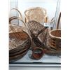 Image 1 : Large Assortment of Wicker Baskets
