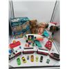 Assortment of Children's Toys including Fisher Price Airplane