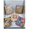 Image 1 : 3 Recipe Collection Binders and 2 Vintage Food Magazines
