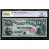 Image 1 : 1880 $10 Jackass Legal Tender Note PCGS 25