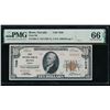 1929 $10 Reno NV National PMG 66EPQ