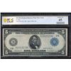 1914 $5 New York FRN PCGS 45