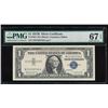 1957B $1 Silver Certificate PMG 67EPQ