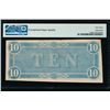 Image 2 : 1864 $10 T-68 Confederate PMG 63EPQ