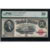 Image 1 : 1917 $2 Legal Tender Note PMG 30