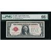 Image 1 : 1928 $1 Legal Tender Note PMG 66EPQ
