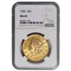 Image 1 : 1900 $20 Liberty Double Eagle Gold Coin NGC MS63