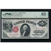 Image 1 : 1917 $1 Legal Tender Note PMG 63EPQ