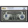 1899 $2 Mini Porthole Silver Certificate PCGS 40