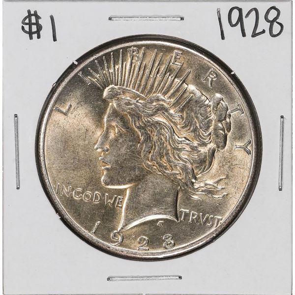 1928 $1 Peace Silver Dollar Coin