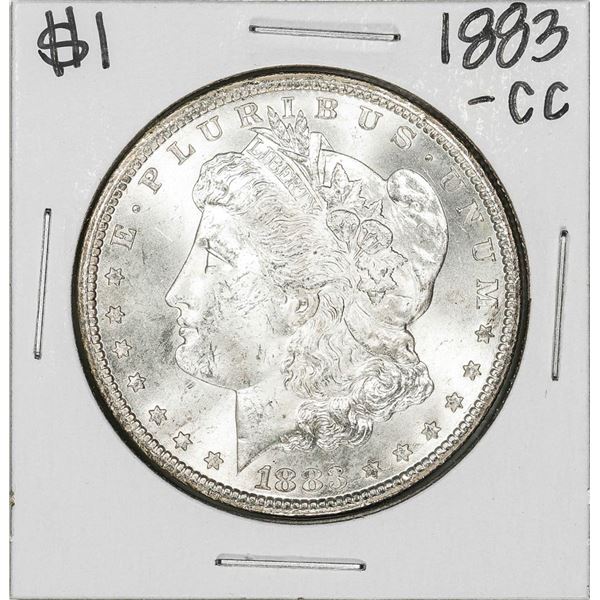 1883-CC $1 Morgan Silver Dollar Coin Nice Toning