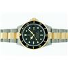 Image 4 : Rolex Men's Two Tone Black Submariner Wristwatch
