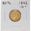 Image 1 : 1842-O $2 1/2 Liberty Head Quarter Eagle Gold Coin
