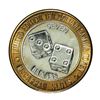 Image 1 : .999 Silver McCarran International Airport Las Vegas, Nevada $10 Limited Gaming Token