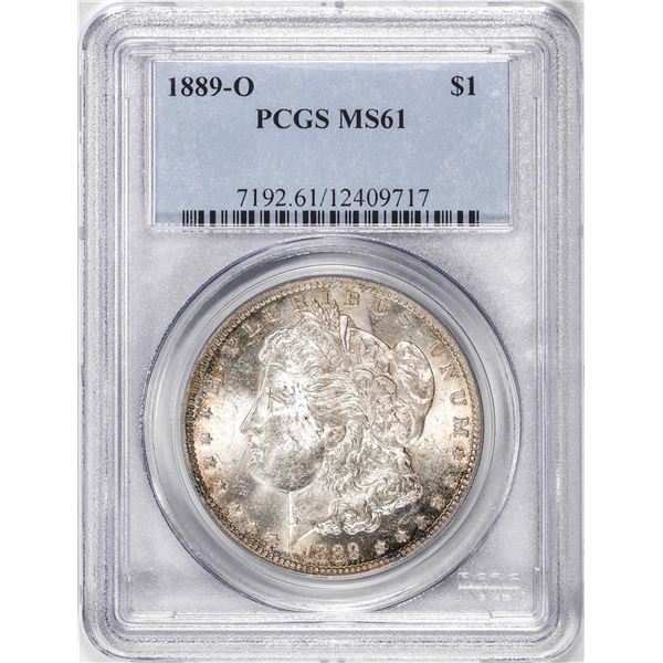 1889-O $1 Morgan Silver Dollar Coin PCGS MS61