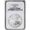 Image 1 : 2010 $1 American Silver Eagle Coin NGC MS69 Early Releases
