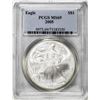 Image 1 : 2005 $1 American Silver Eagle Coin PCGS MS69