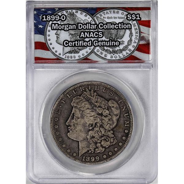 1899-O $1 Morgan Silver Dollar Coin ANACS Genuine