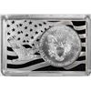 Image 2 : 1995 $1 American Silver Eagle Coin & 2oz Silver Bar Set