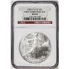 Image 2 : 2006 $1 American Silver Eagle Coin NGC MS69 Box #16 First Strikes