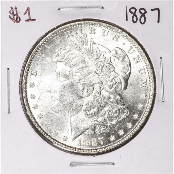 1887 $1 Morgan Silver Dollar Coin