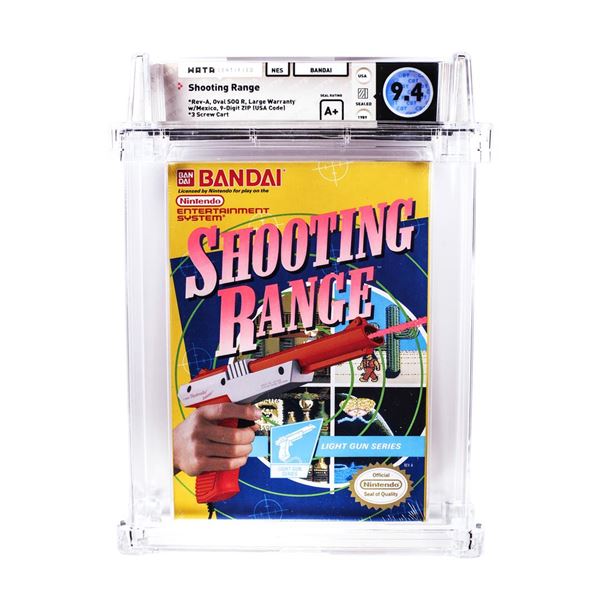 Shooting Range NES Nintendo Sealed Video Game WATA 9.4/A+