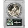 Image 2 : 1923 $1 Peace Silver Dollar Coin NGC MS63 Old Green Label
